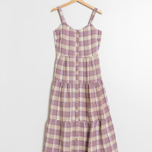 Indi & Cold Rustic Long Dress - Lila - Picture 2 of 7